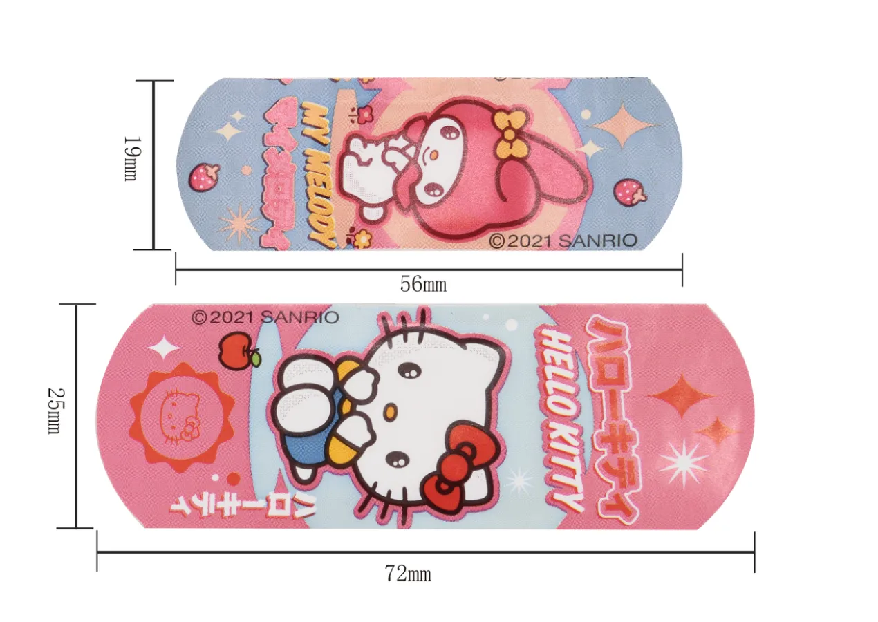 Boîte de Pansements Enfant Hello Kitty and Friends