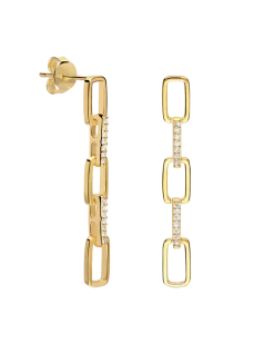 Boucles d’Oreilles Nara Plaqué Or