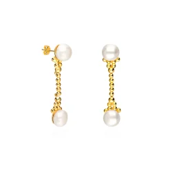 Boucles d'oreilles Safis Argent Sterling / Plaqué or 18K