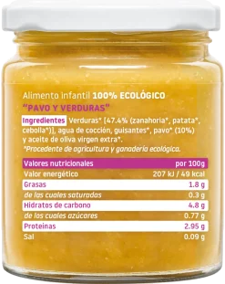 Bouillie Écologique de Dinde avec Légumes