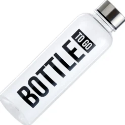 Bouteille en Plastique avec Bouchon en Acier