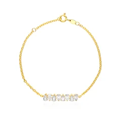 Bracelet Nun Argent Sterling / Plaqué or 18K