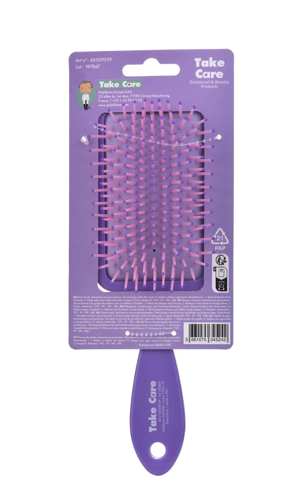 Brosse Démêlante Licorne