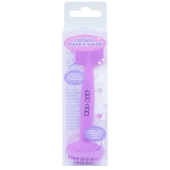 Brosse Mask & Wash Spatule Double Nettoyante