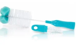 Brosse pour Biberons et Tétines avec Embout Éponge