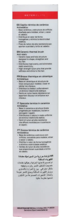 Brosse thermique en céramique Nº14 Styling & Straightening Elite