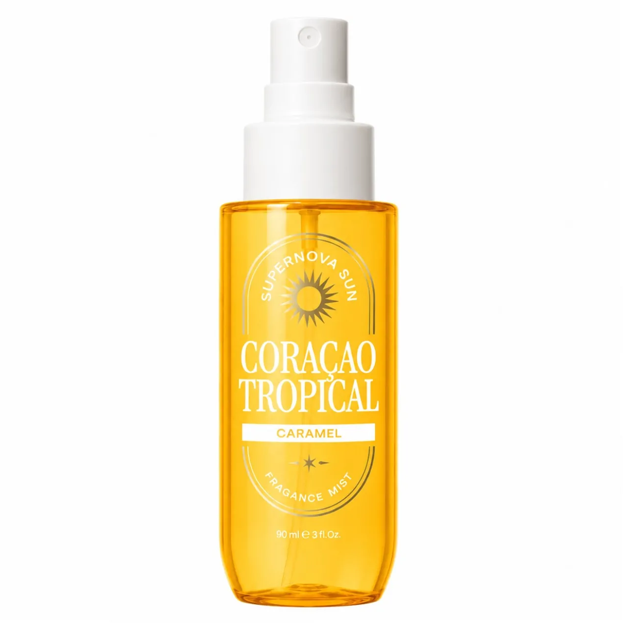 Brume corporelle parfumée Caramel Coração Tropical