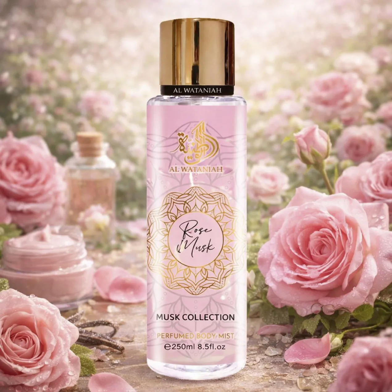 Brume corporelle Rose Musk