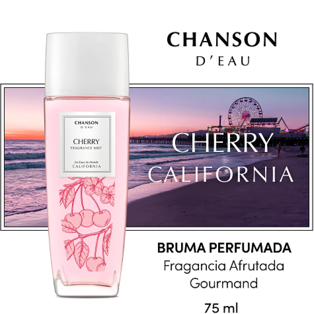 Brume Parfumée Cerise Les Eaux Du Monde