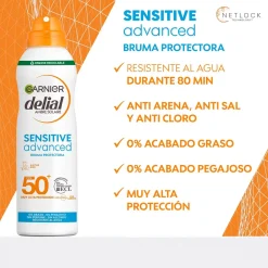 Brume sèche Sensitive Advanced Delial – Peaux sensibles SPF 50+