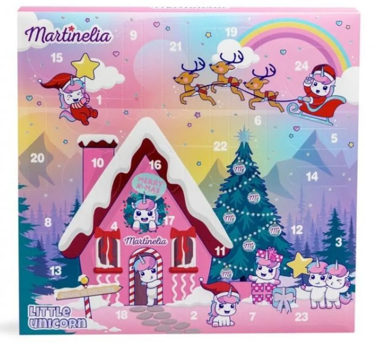 Calendrier de l’Avent Christmas Little Unicorn