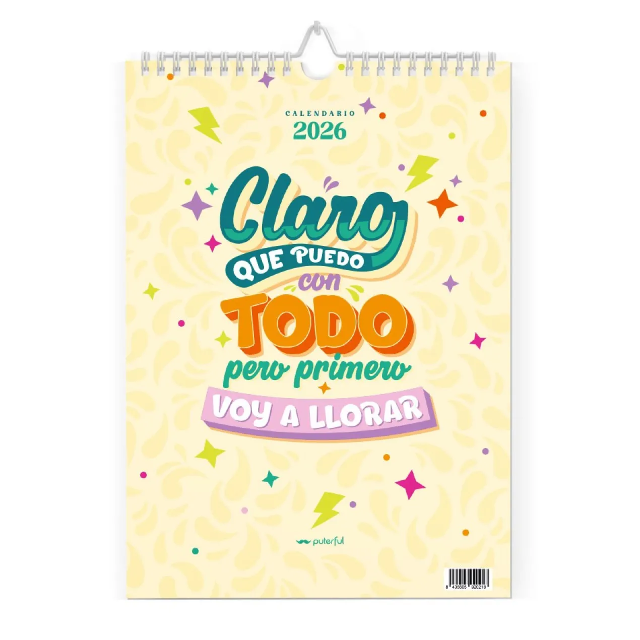 Calendrier Mural Claro Que Puedo Con Todo 2026