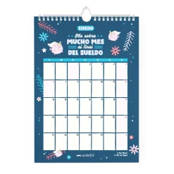 Calendrier Mural 2025 No me da la vida