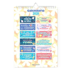 Calendrier Mural 2025 No me da la vida