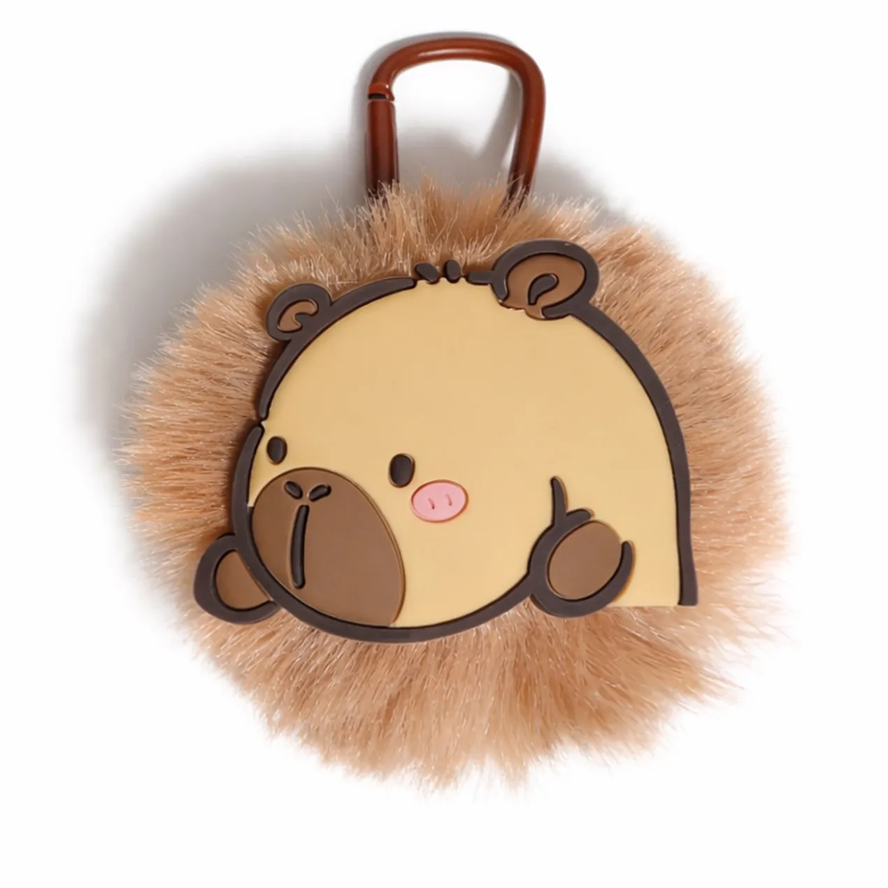 Capycharm Porte-Clés Pompon