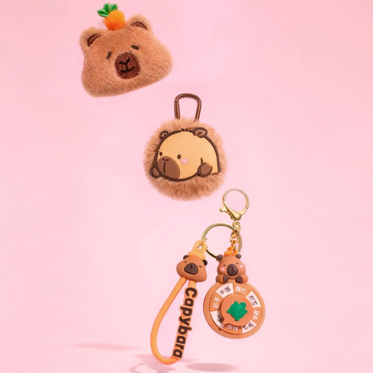 Capykeychain Roulette Porte-clés Capybara