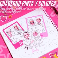 Carnet Barbie Colore et Crée