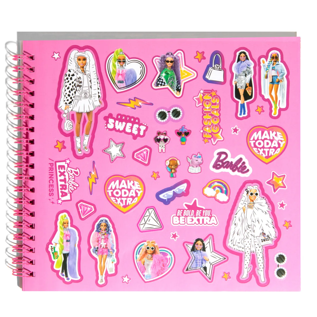 Carnet Barbie Colore et Crée