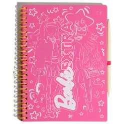 Carnet Barbie Magic Pink Scratch Book