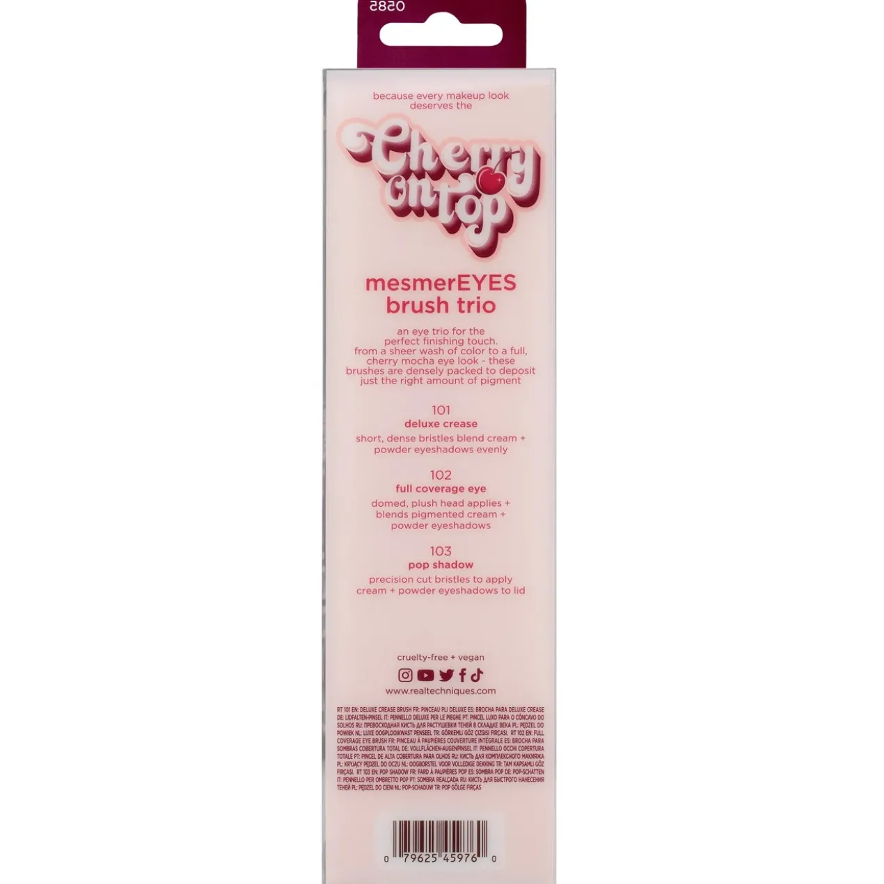 Cherry Top MesmerEYES Set de Pinceaux