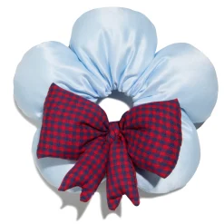 Chouchou fleur avec nœud Oh My Hair