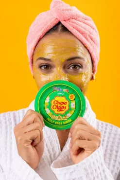 Chupa Chups Masque Visage en Gélatine Pomme