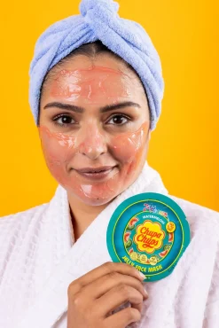 Chupa Chups Masque Visage en Gélatine Pastèque