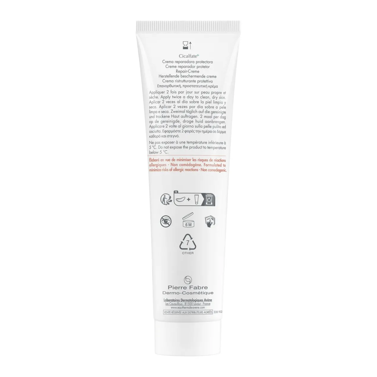 Cicalfate+ Crème Réparatrice Protectrice