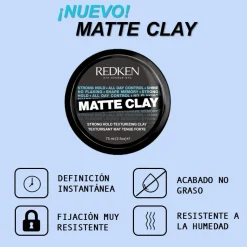 Cire de Coiffage Matte Clay