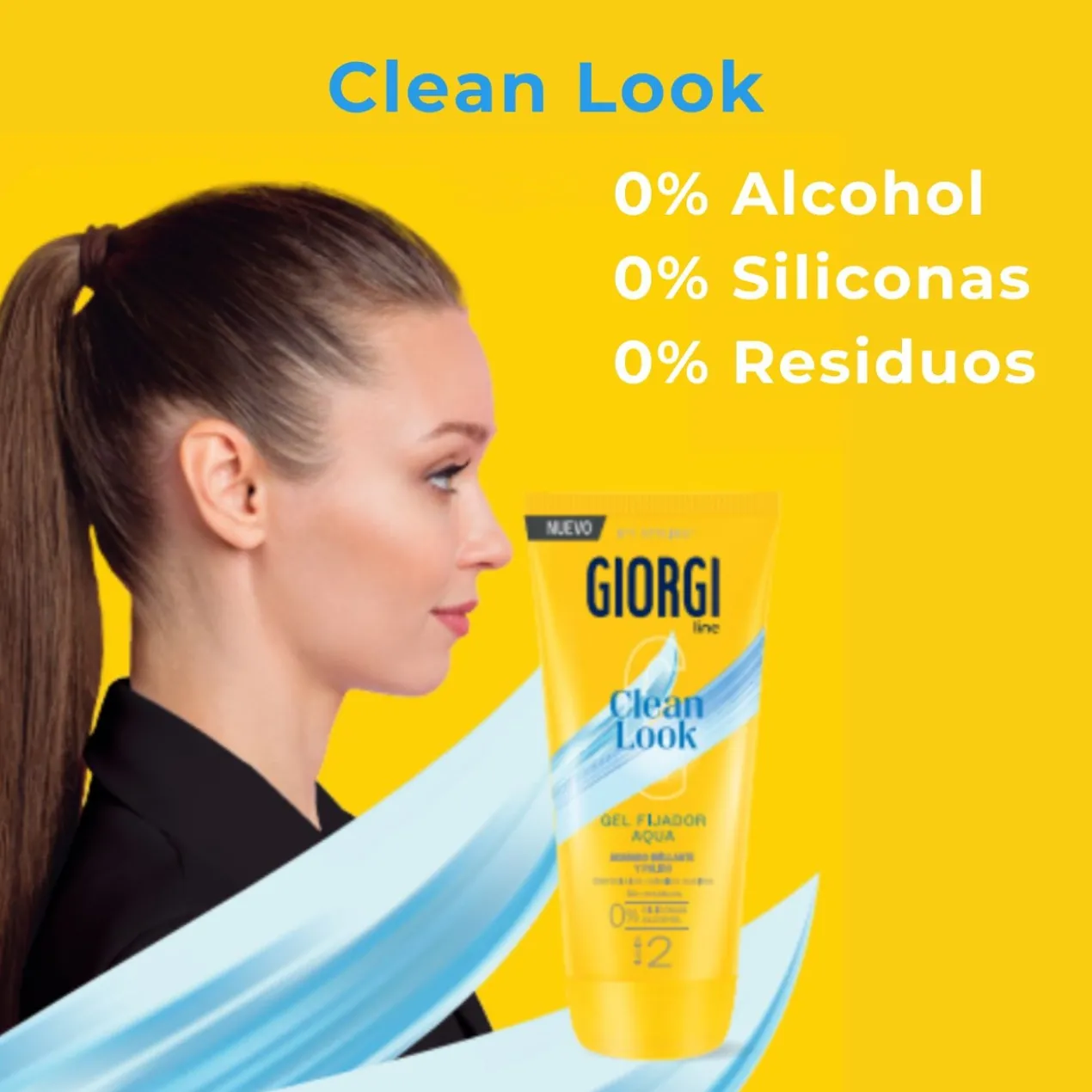 Clean Look Gel de Fixation Aqua