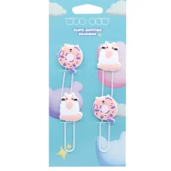 Clips Chatons en Silicone