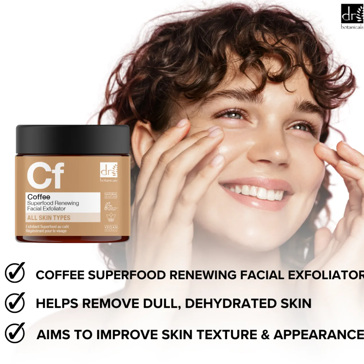 Coffee & Walnut Superfood Exfoliant Rénovateur pour le Visage