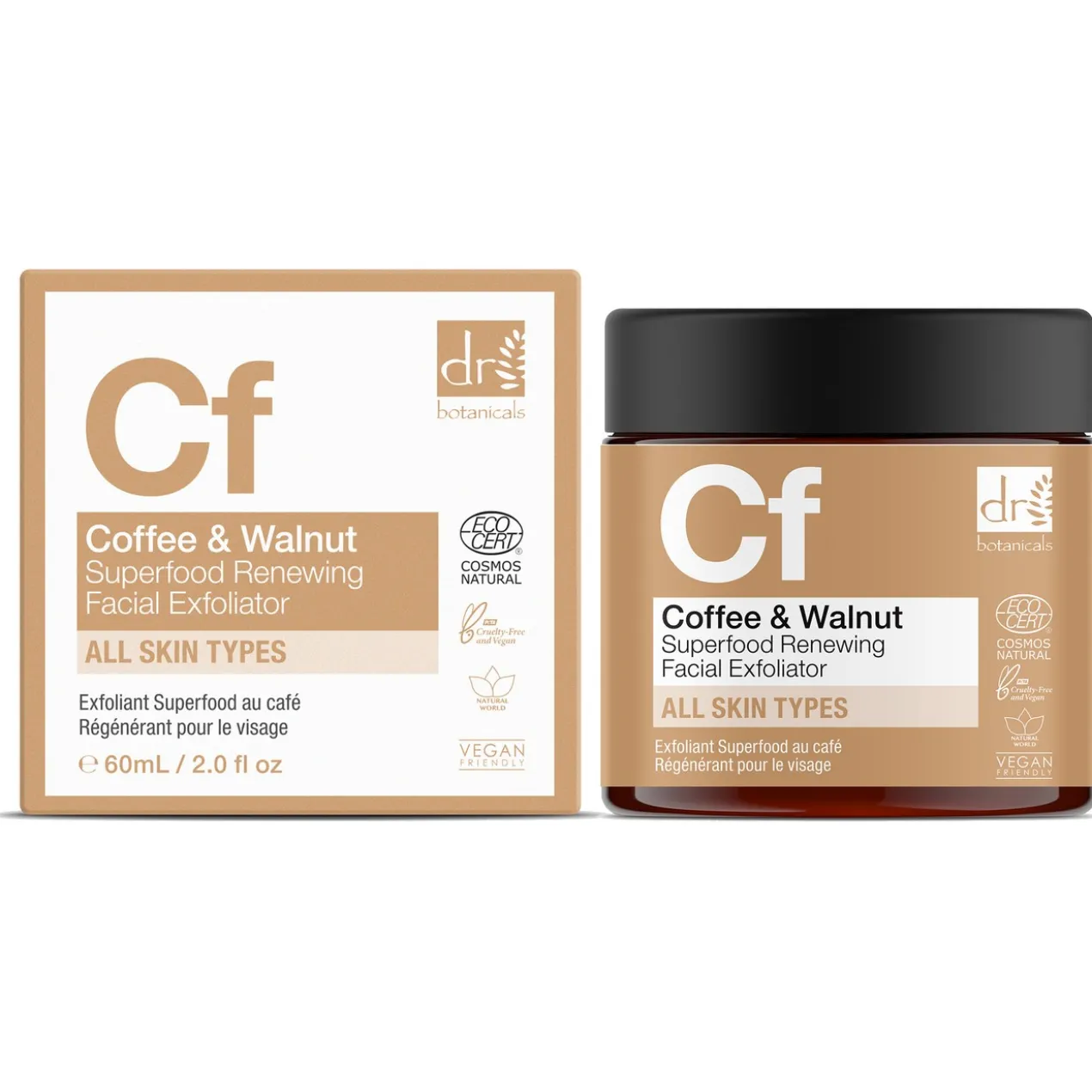 Coffee & Walnut Superfood Exfoliant Rénovateur pour le Visage
