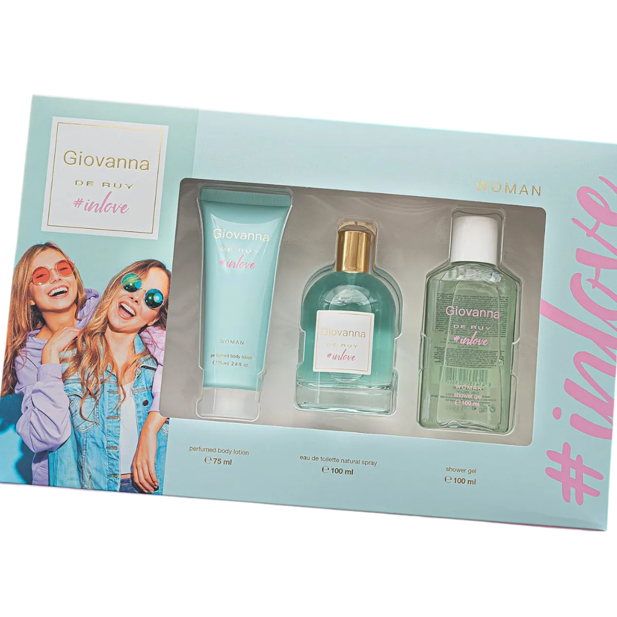 Coffret Cadeau Giovanna In Love pour Femme Eau de Toilette