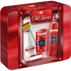 Coffret Cadeau Old Spice Captain – Boîte Métal