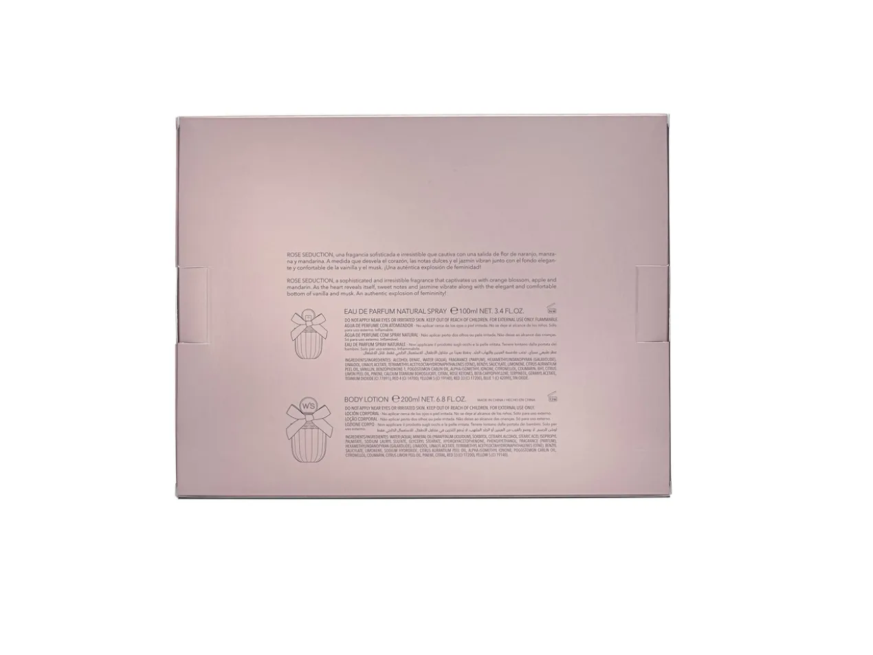 Coffret Cadeau Rose Seduction Eau de Parfum