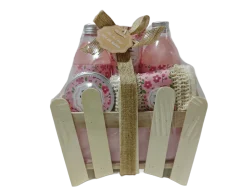 Coffret de bain 5 pièces Fleur de Cerisier
