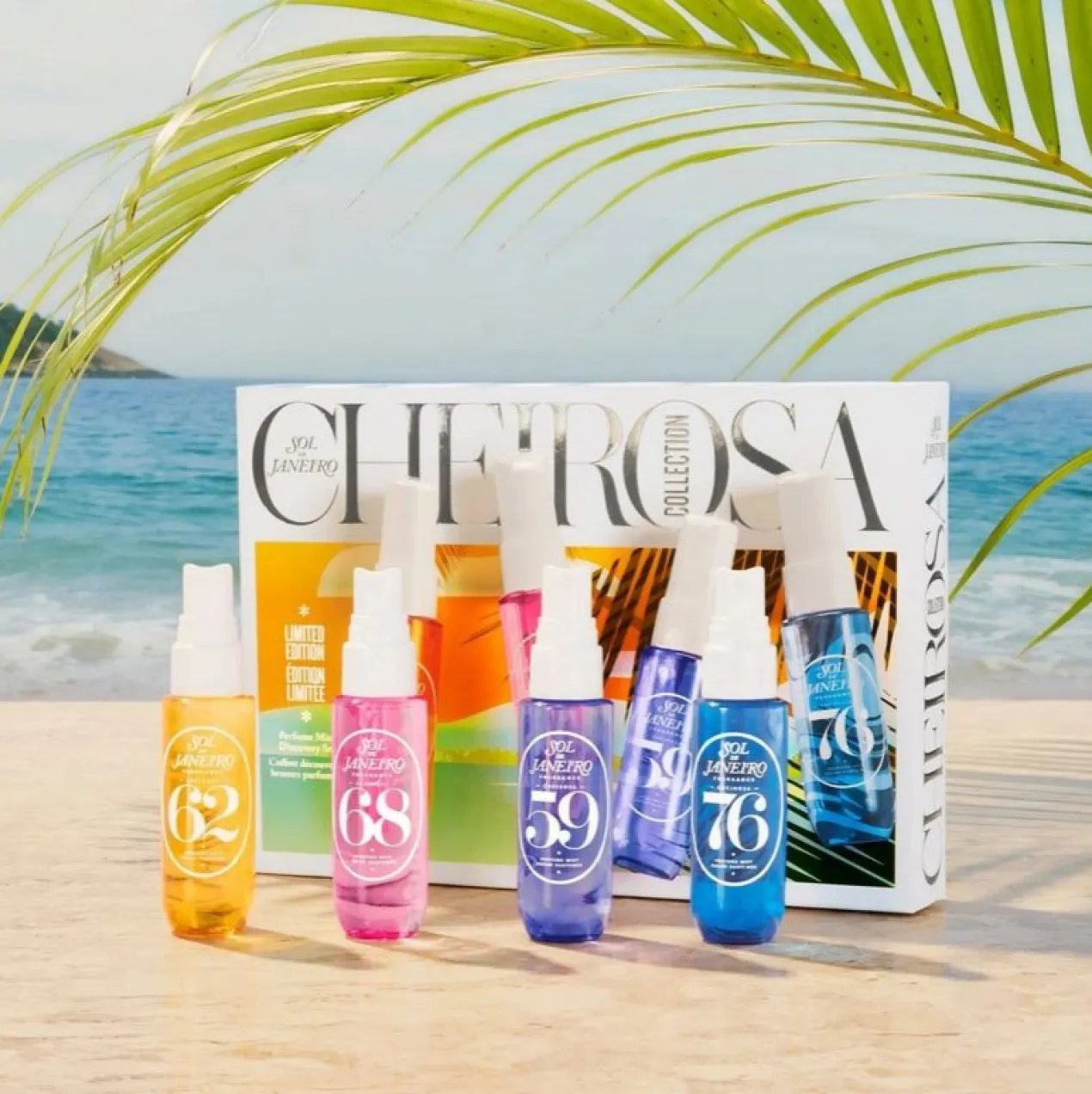 Coffret en édition limitée Cheirosa – 4 brumes parfumées