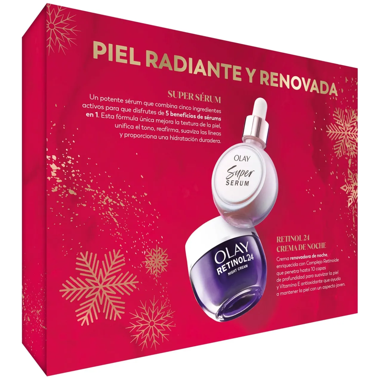 Coffret Olay Retinol 24 Nuit + Sérum Anti-Âge