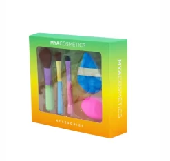 Coffret Pinceaux et Éponges de Maquillage