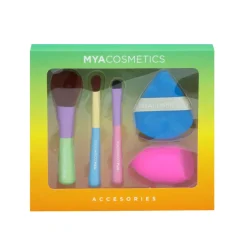 Coffret Pinceaux et Éponges de Maquillage