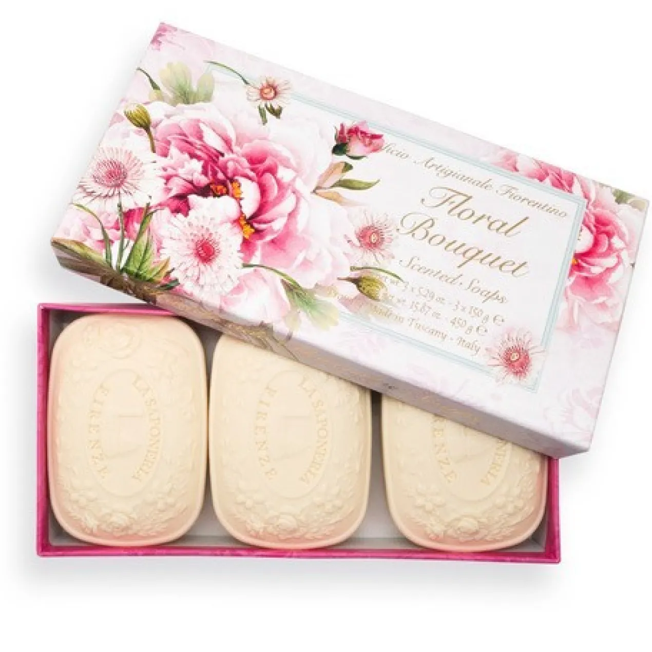 Coffret Savon Floral Bouquet Scented
