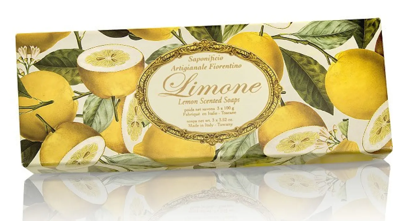 Coffret Savons Artisanaux Parfum Citron