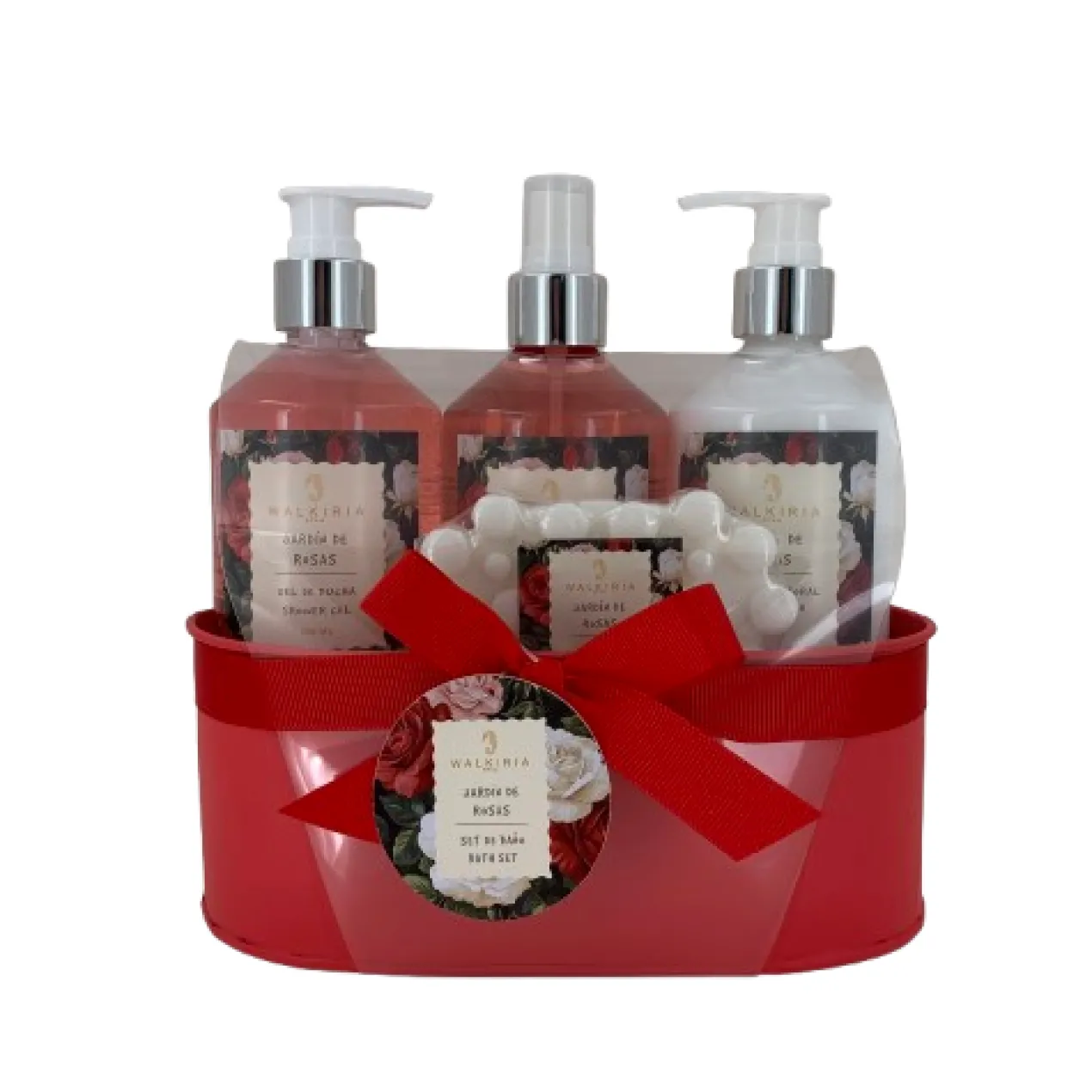 Coffret Spa Jardin De Roses Boîte Métallique