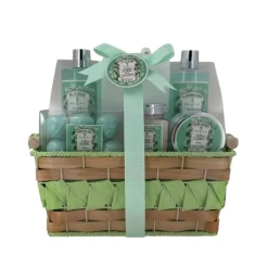Coffret Spa Jasmin Panier Tressé