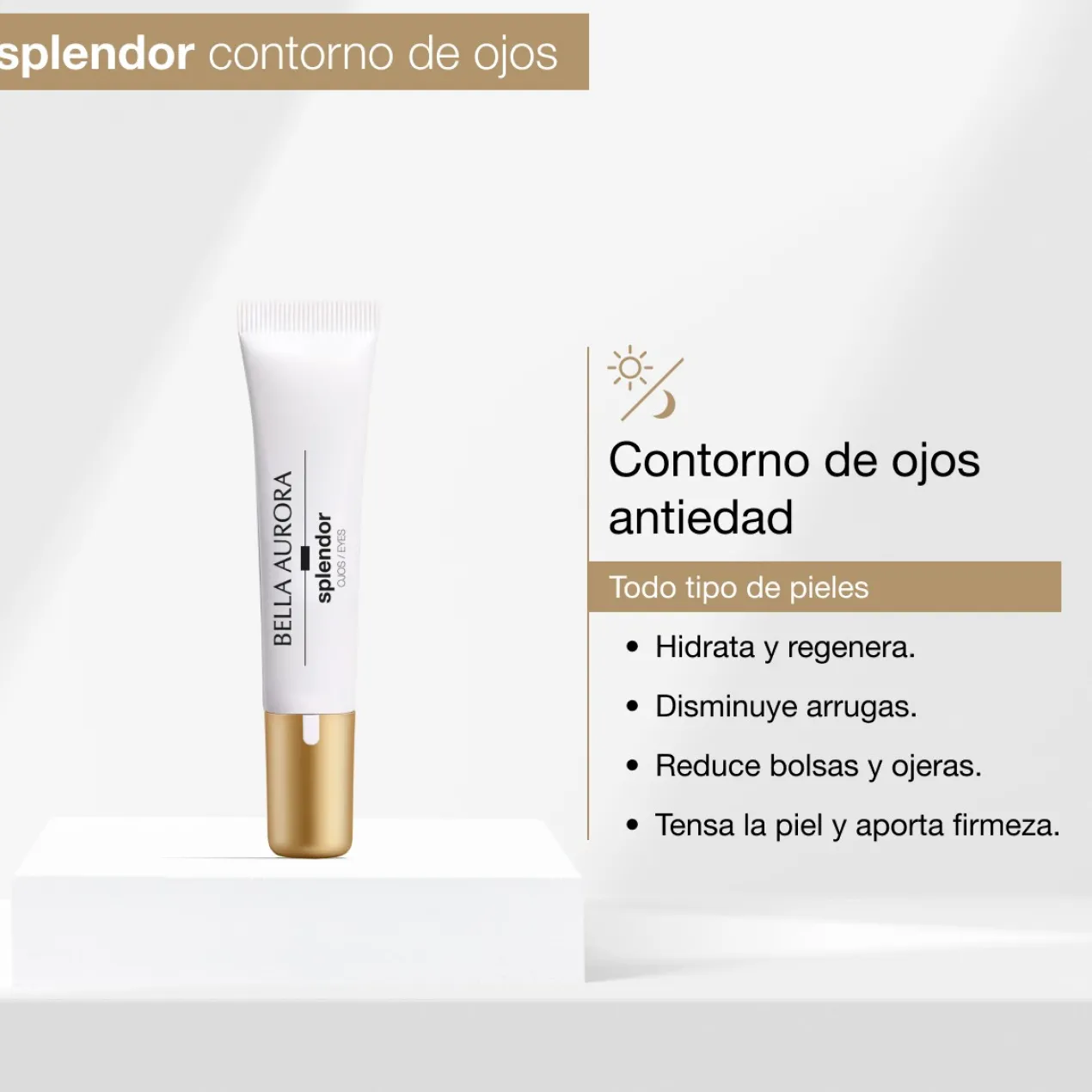 Coffret Splendor Sensiderm Crème Anti-Âge + Soin Contour des Yeux