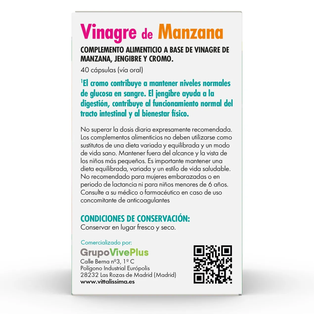 Complément Vinaigre de Pomme