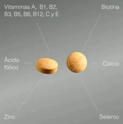 Comprimés Multivitamines Acide Folique, Calcium et Sélénium