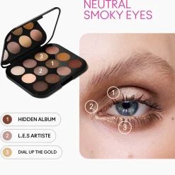 Connect In Colour Eye Unfiltered Nudes Palette de fards à paupières