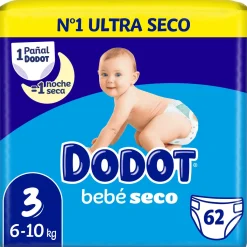 Couche Bebé Seco Taille 3 (6-10Kg)